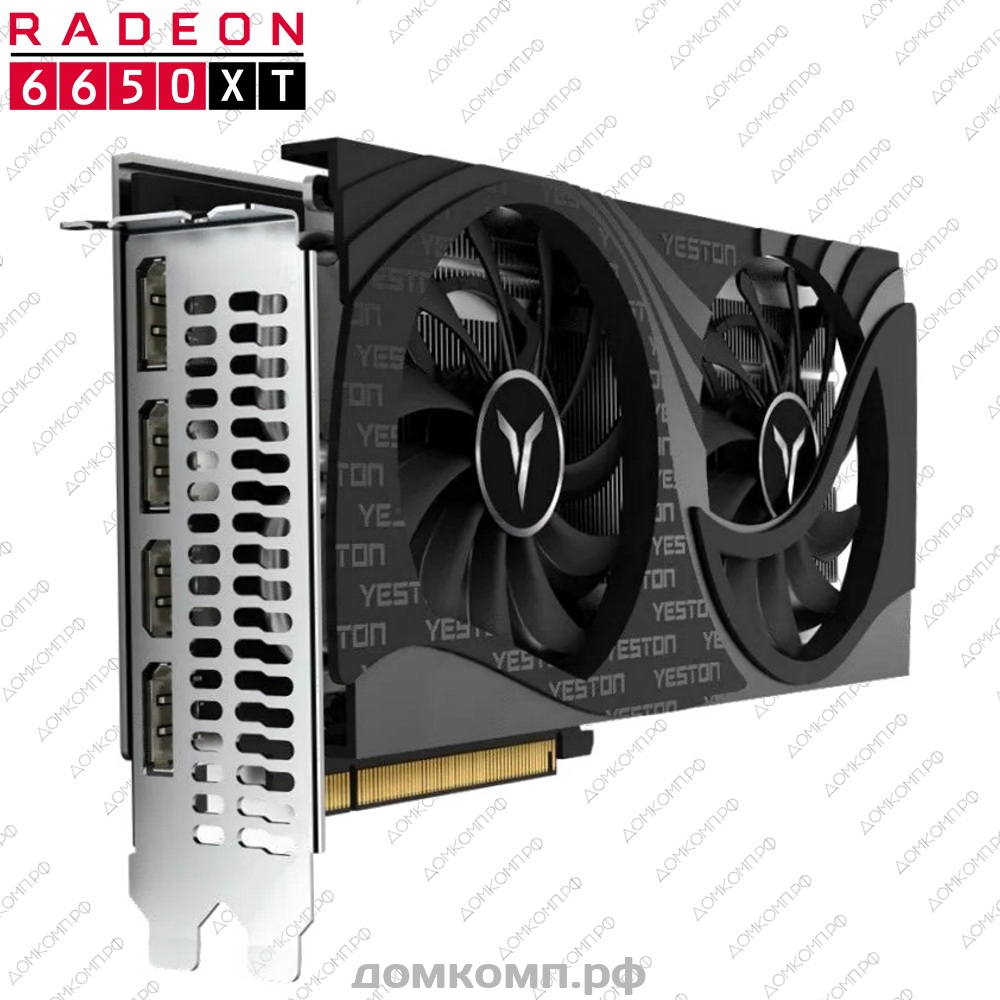 Игровая Видеокарта PRO AMD Radeon RX 6650 XT GAEA [YT  RX-665X-O8G6-GA-11PCI] в Оренбурге недорого — купить в домкомп.рф